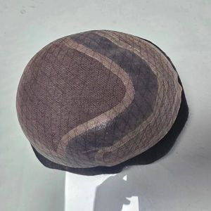 Taz วิกผมสำหรับผู้ชายวิกผมวิกผมวิกผมแบบลอนคลื่นลึกทำจากผมเลมี้อินเดียและผมมนุษย์บังคลาเทศ - Product Image 1