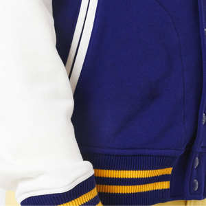 เสื้อแจ็กเก็ตบอมเบอร์ทีมตัวแทนขายดีผ้าแคนวาสกันลมสำหรับผู้ชายปกตั้งด้านหน้าเป็นมิตรกับสิ่งแวดล้อมสำหรับฤดูหนาว - Product Image 5