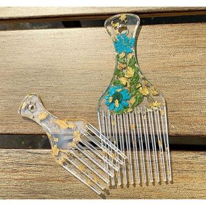 TRY QUALITY PROFESSIONAL FINE CUTTING <b>COMBS</b> Professional Barber <b>Hair</b> <b>Comb</b> for Salon Styling Use Resin Material - Product Image 4