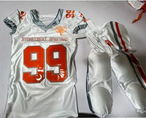 Maillot de football américain en sergé personnalisé de haute qualité et à prix raisonnable - Product Image 2