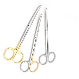 Ciseaux chirurgicaux médicaux en acier inoxydable à usage unique, ciseaux d'opération, instrument médical hospitalier - Product Image 5