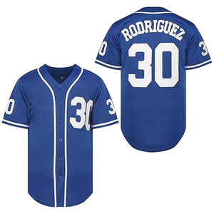 Uniforme de Béisbol de Alta Calidad, Transpirable, Tallas Grandes, Estampado, Multicolor - Product Image 1