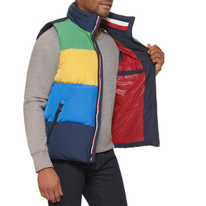 OEM Service 2024 Hot Selling Wholesale Most Popular Fashion Outdoor 100% Polyester Winter <b>Light</b> <b>Weight</b> Puffer Vest - Product Image 3