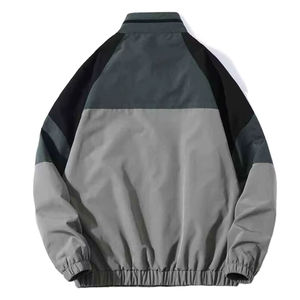 เสื้อโค้ชผู้ชาย แบบเรียบ ปรับขนาดได้ สกรีนโลโก้เองได้  เสื้อโค้ชผู้ชายสีพื้น - Product Image 3