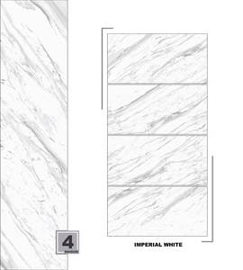 กระเบื้องปูพื้นเคลือบพอร์ซเลนขนาด600x1200มม. สีมันวาวสูงสำหรับห้องมืดซัพพลายเออร์และผู้ผลิต - Product Image 3