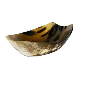 Cuenco de cuerno para decoración del hogar, cuencos de acabado Natural y decoración de colores, novedad - Product Image 2