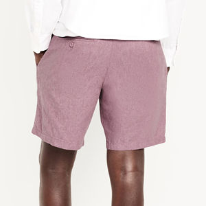 กางเกงขาสั้นฮิปฮอปผ้าฝ้าย100% แฟชั่นใหม่สำหรับผู้ชายสไตล์ลำลองพร้อมกระเป๋าข้างระบายอากาศทรงหลวม - Product Image 2