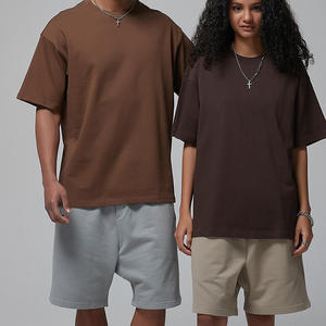 2026 Luxury Top Trending Custom Design Heavyweight 100% Cotton Puff Printed Fashionwear Short Sleeve O-Neck T-Shirt For <b>Men's</b> - Product Image 4