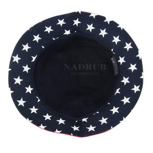 Elegante cubo con sombrero de ala ancha para viajes al aire libre y protección solar Sombrero de cubo de algodón reversible Ideal para aventuras de verano - Product Image 2