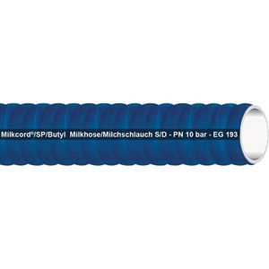Manguera de Goma Saugschl. MILKCORD/SP/BUTYL ID 38.0mm AD 50.0mm L.40m Pared Azul 6.0mm-VPE 40 - Product Image 1