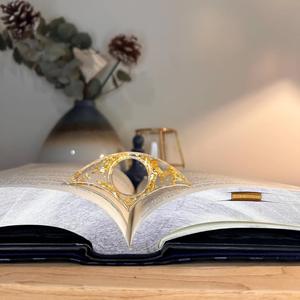 Support de page de livre en résine, poignée pour les doigts, accessoire de lecture durable et confortable, parfait pour les livres, les documents d'étude, les journaux et les romans - Product Image 4