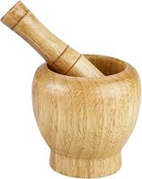 Hoogwaardige ecovriendelijke houten stamper en vijzelset, modern multifunctioneel keukengerei