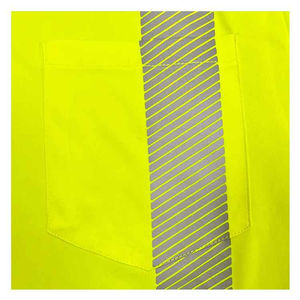 Servicio OEM Hombres Hi Vis T Shirt Venta caliente Top Trending protección de seguridad manga corta diseño personalizado tendencia Hombres Hi Vis T Shirt - Product Image 5
