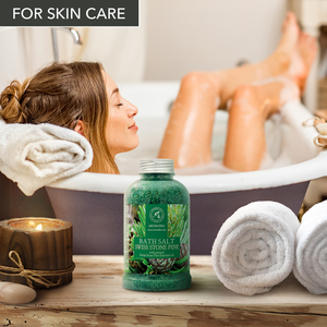 Aromatika para Baño Corporal con Sal Marina Natural de Pino, 600g, con Aceite Esencial Tonificante para una Relajación Profunda - Product Image 5