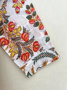 Indian Handmade Cotton Pj Set Soft Comfortable Cotton Set Beautiful Party Wear Resort Wear Beach Wear Pajama Cotton <b>Night</b> suit - Product Image 5