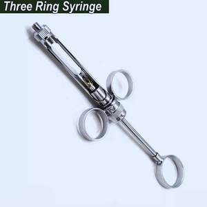 QNQ tout nouveau 1.8ml seringue dentaire à trois anneaux Instrument auto-aspirant en acier inoxydable pour la chirurgie d'anesthésie avec approbation CE - Product Image 5