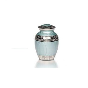 Urna de cremación de Metal para cenizas, urnas de Metal hechas a medida de la mejor calidad, urnas conmemorativas recién diseñadas - Product Image 4