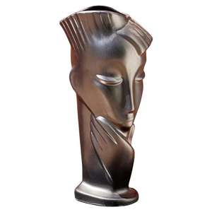 Vase à fleur de style vintage Vase métallique portable Pot de fleur de table de qualité supérieure Style campagnard Décoration intérieure de la maison Vase Antique - Product Image 4