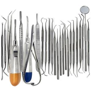 Kit de 25 Piezas de Acero Inoxidable para Cuidado Bucal y Cirugía Dental con Certificación CE - Product Image 4