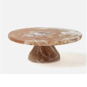 Base para Pastel Creativa y Ecológica de Resina con Diseño Pintado a Mano para Decoración Moderna de Sala de Estar, Decoración para el Hogar, Decoración para el Té de la Tarde y Bodas - Product Image 2