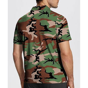 เสื้อโปโลปักโลโก้ระบายอากาศผ้าเจอร์ซีย์พิมพ์ลายสีพื้นแขนสั้นทำจากชุดเดรสเล่นกีฬา - Product Image 5