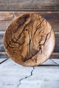 REFER Plato de ensalada de madera Bandeja para servir Caja de pino Tema de amor Barco ovalado Caramelos Galletas Comida Fruta Decoración del hogar Regalo - Product Image 3