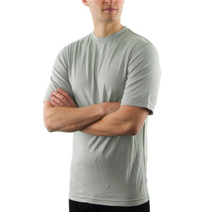 Lightweight <b>merino</b> <b>wool</b> <b>tshirt</b> men tee shirts blank <b>merino</b> <b>wool</b> t shirt crew neck tee custom T-shirt for men - Product Image 4