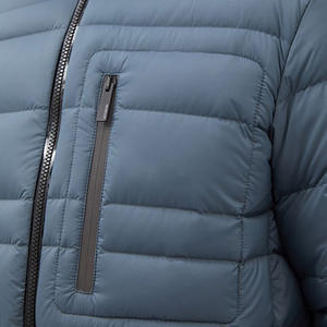 Fashion Style Lightweight <b>Padded</b> Bomber Coat for Men Men Solid Quilted Puffer Jackets Wholesale Winter Jacket - Product Image 2