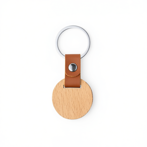 Portachiavi in Legno Personalizzati Mappets, Gadget Unici in Legno per Chiavi - Product Image 3