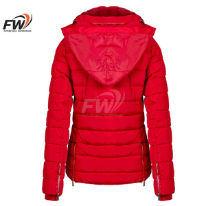 OEM Puffer <b>Jacket</b> Best Selling Custom Made Winter Wear Puffer <b>Jacket</b> New Arrival Woman Zipper Windproof Puffer <b>Jacket</b> - Product Image 3