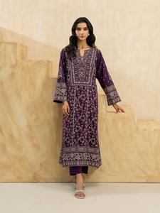 Robe de soirée de mariage en dentelle écologique pour femmes, costume de créateur Sharara, longueur au sol, qualité boutique - Product Image 3