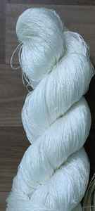 Fait sur mesure bien filé, belle soie de mûrier fil de 750 deniers idéal pour la teinture et adapté au tissage textile, - Product Image 2