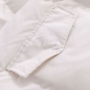 Service OEM – Nouvelle veste d'hiver slim fit pour homme en tissu léger et respirant, avec logo personnalisable, style urbain, longue et à capuche - Product Image 5