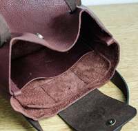 Sac fourre-tout vintage en cuir véritable grande capacité et durable LWTB-0197, doux, avec logo personnalisé, couleur personnalisée, marron, résistant à l'eau