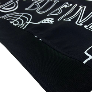 Sudadera con capucha y estampado de negocios para hombre, conjunto de dos piezas, sudadera, pantalones para correr, ropa de calle, ropa deportiva de moda - Product Image 4