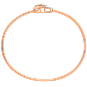 Luxurious Elegant Gold Circular Diamond Bracelet and <b>Bangle</b> an Accessory You'll <b>Love</b>! - Product Image 2