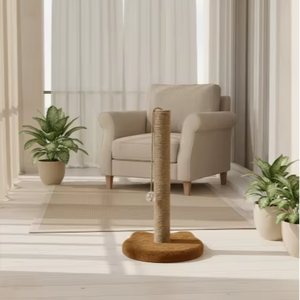 Grattoir pour chatons brun de haute qualité, adapté à tous les types et tailles de chats. - Product Image 4