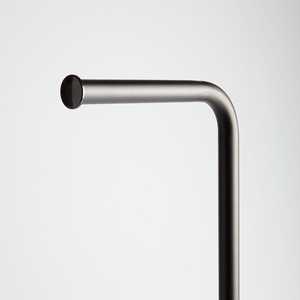 Oval Matt Black Toilet Roll and <b>Brush</b> Holder Elegant <b>Bath</b> & Toilet Supplies - Product Image 3