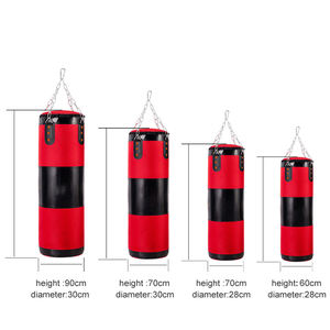 Meilleure qualité sacs de boxe nouveau Design MMA Muay Thai entraînement Kickboxing sac lourd fait à la main équipement de boxe - Product Image 3
