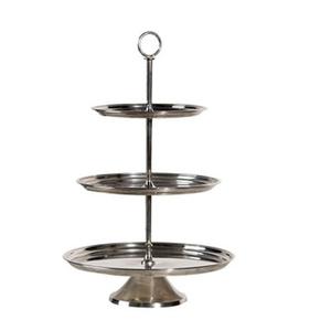 Hammered design <b>Cup</b> <b>Cake</b> Server Wedding And Other Parties Catering Serving Stand In Rounded Shape With Glass Dome For Bars - Product Image 3