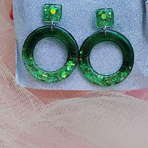 Elegant Handmade Colorful Resin <b>Earrings</b> for Trendy Bohemian Style with Artistic Layered Texture Eco-Friendly Mother's Day Gift - Product Image 4