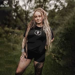 Dongguan Impression numérique dtg personnalisée t-shirts bruts à bord coupé t-shirts unisexes blancs de haute qualité t-shirt court boxy - Product Image 6