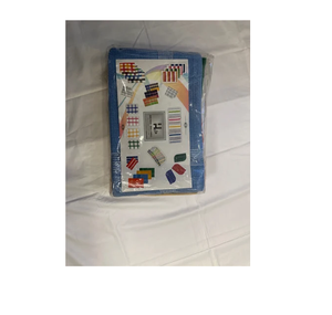 Paquet de 12 serviettes de cuisine jetables 100% coton à séchage rapide antimicrobien écologique - Product Image 1