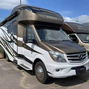 Autocaravana Tiffin Allegro Bus 40RP Clase A, Furgoneta Mercedes, Diseño Blanco y Marrón - Product Image 1
