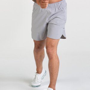 Short de Sport Homme Taille Haute Logo Personnalisé Grande Taille Short de Sport en Coton Pantalon Court Décontracté avec Poches Motif Sublimé - Product Image 2