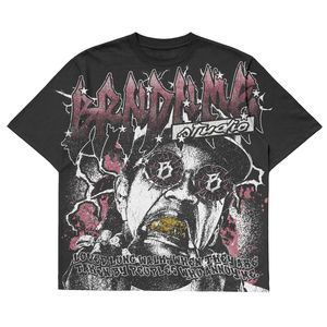 Camiseta de microfibra con cuello redondo y corto con serigrafía personalizada, Camiseta lisa de algodón 100% en blanco para hombre, camiseta personalizada de algodón 100% para hombre - Product Image 2