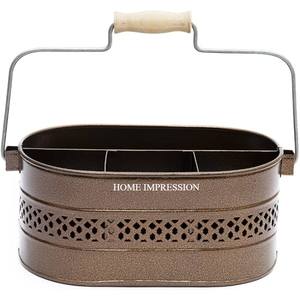 Porte-ustensiles en métal galvanisé de la meilleure qualité cuillères porte-couteaux et fourchettes porte-couverts à 6 sections pour fournitures de salle à manger à la maison - Product Image 5