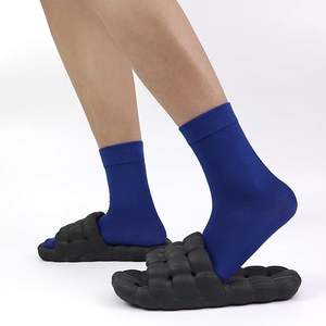 Chaussettes mi-mollet personnalisées pour hommes en gros, chaussettes tie-dye, chaussettes de haute qualité, chaussettes délavées à l'acide, chaussettes empilables BY BS 2026 - Product Image 3