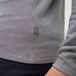 Top Quality Men Casual Long Sleeve <b>Henley</b> T <b>Shirt</b> Blank Custom Logo Front Plus Size Breathable Slim Fit Cotton Bamboo Fiber - Product Image 6