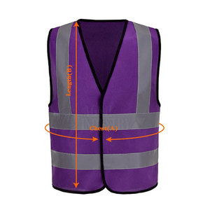 Chaleco de Seguridad Reflectante de Alta Visibilidad, Transpirable y Ligero, 100% Poliéster, con Logotipo Personalizable y Servicio OEM, para Trabajos de Construcción - Product Image 4